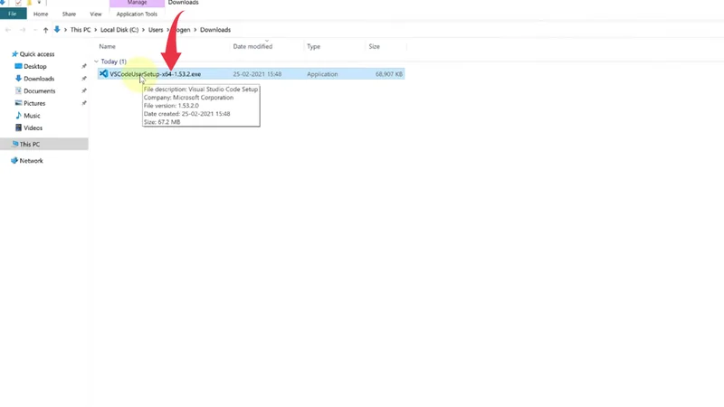 visual studio code exe file