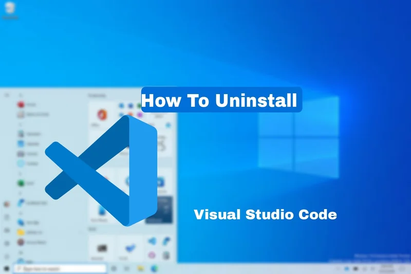 How To uninstall visual studio code