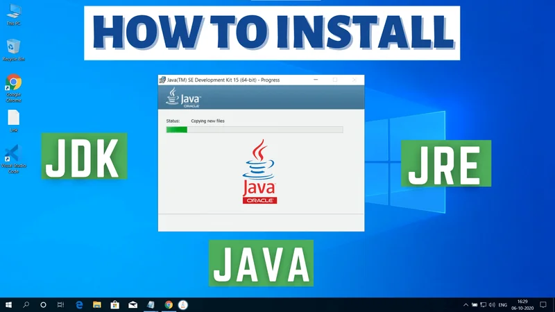 How to install Java JDK JRE
