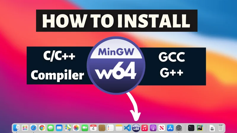 How to install MinGw compiler on Mac OS