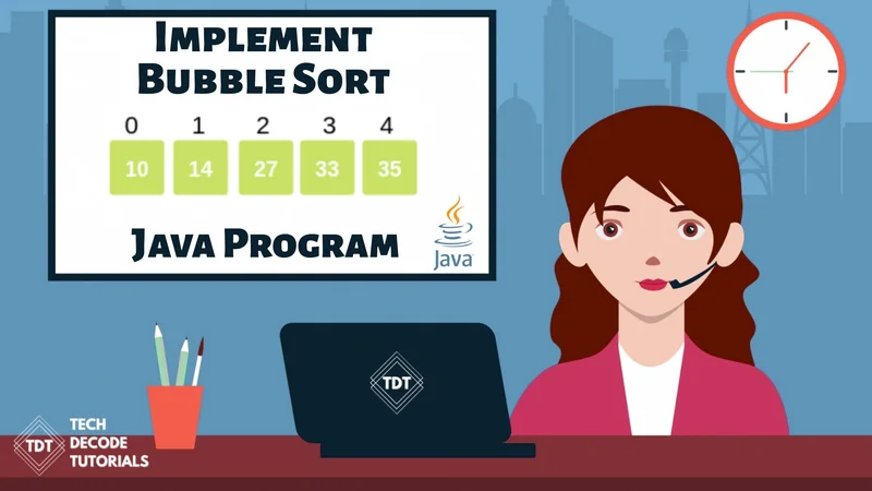 Implement Bubble Sort using Java