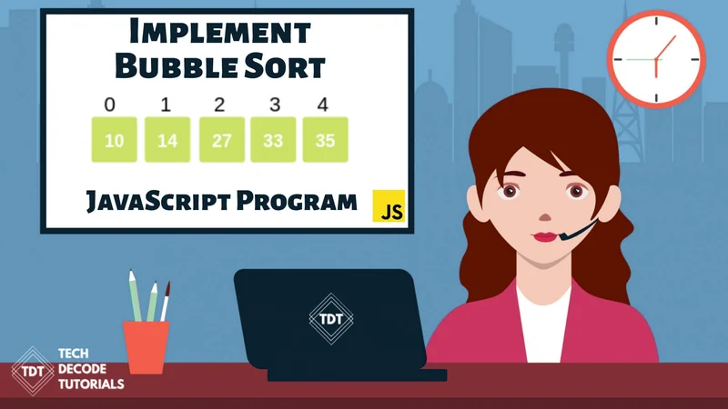 Implement Bubble Sort using Javascript