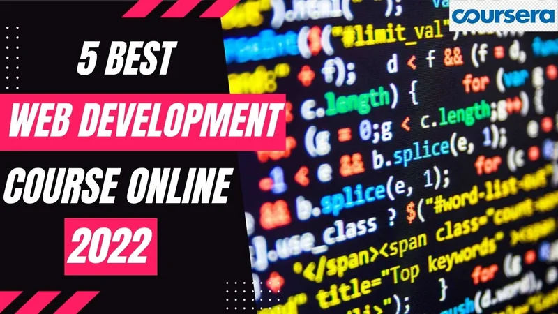 5 Best Coursera Web Development Courses Online 2022