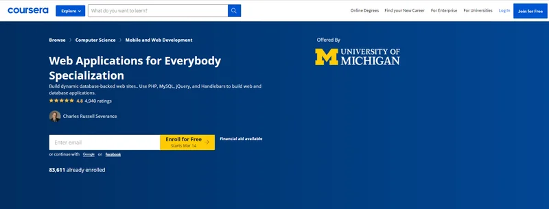 Best Coursera PHP Programming Courses