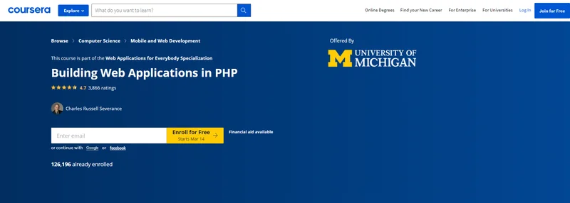 Best Coursera PHP Programming Courses